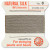 Griffin Silk Bead Cord, Gray, Size 8 (0.8mm) (2m, approx. 6.5 ft)