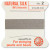 Griffin Silk Bead Cord, Gray, Size 2 (0.45mm) (2m, approx. 6.5 ft)