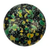 14mm Cabochon par Puca, Enamel Green (Qty: 1)