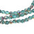 4mm Fire Polish, Transparent Aqua w/ Vitrail (Qty: 50)