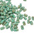 Rulla Beads, Turquoise Silver Picasso (3 x 5mm) (10 gr.)