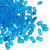 Rulla Beads, Transparent Aquamarine (3 x 5mm) (10 gr.)