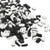 Rulla Beads, Duet Black & White (3 x 5mm) (10 gr.)
