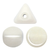 Ilos par Puca Beads, Opaque White Ceramic Look (10 gr.)