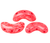 Arcos par Puca Beads, Mishmash Dark Peach (Qty: 25)