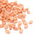 Paros par Puca Beads, Mishmash Peach (Qty: 25)