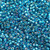 11-0633, Silver-Lined Aqua Blue AB (28 gr.)