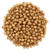 2mm Round Glass Beads Matte Metallic Flax (Qty: 50)