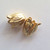 Petite Tulip End Caps, Gold-Plated, ID 8mm (Qty: 2)