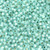 11-PF2118, PermaFinish Light Sea Foam Gilt-Lined Opal (28 gr.) Toho (Formerly P0571A)