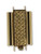 Elegant Elements BeadSlide Clasp, Cross Hatch, Gold-Plated, 18mm (Qty: 1)