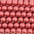 4mm Czech Glass Pearls, Light Warm Red (Qty: 50)