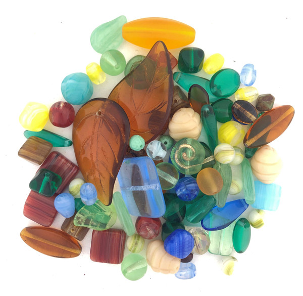 Glass Bead Mix, Rain Forest (60 gr.)