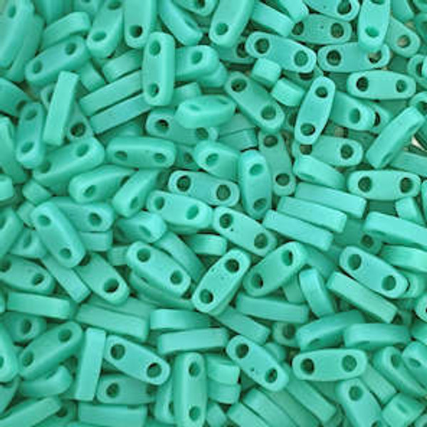 Quarter Tilas, Opaque Turquoise Green, Color 412 (10 gr.)