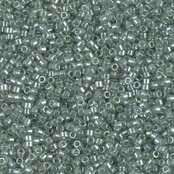 Size 11, DB-1484, Transparent Light Moss Green Luster (10 gr.) (Discontinued)