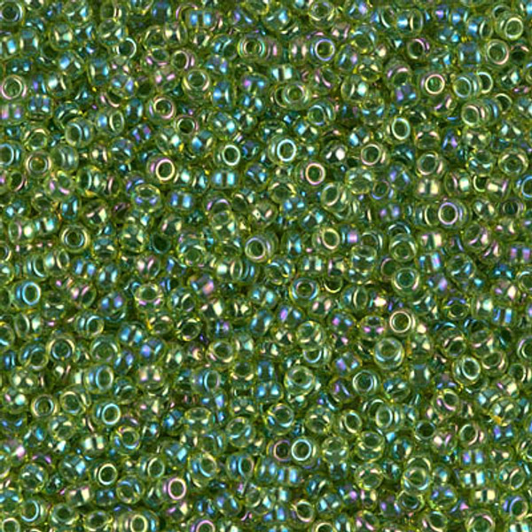 11-0341, Green-Lined Chartreuse AB (28 gr.) Miyuki