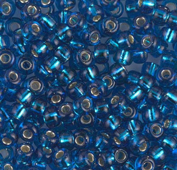 6-0025, Silver-Lined Capri Blue (28 gr.)