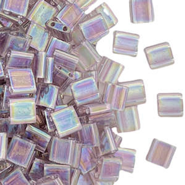 Tila Beads, Color 256, Transparent Smokey Amethyst (10 gr.)