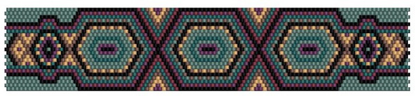 Sue Arrighi's Magic Carpet Ride 4 Bracelet Kit - Odd Count Peyote Stitch (Pattern now included!)