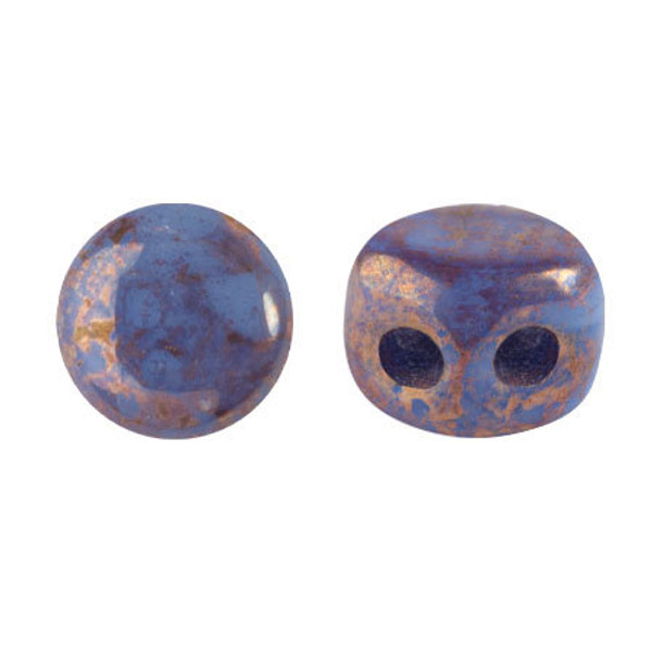 Kalos par Puca Beads, Royal Blue Bronze (Qty: 50)
