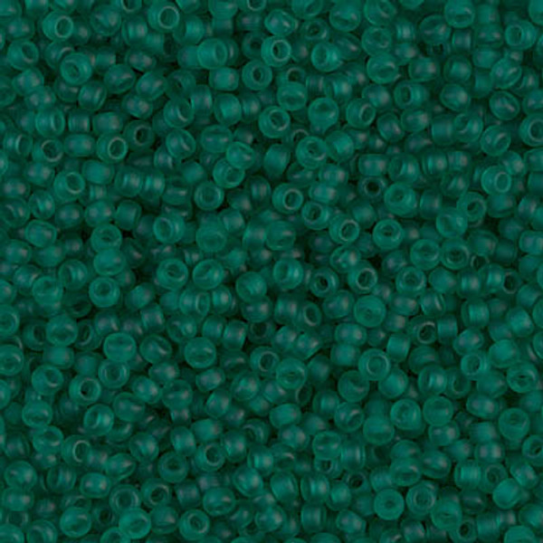 11-0147F, Matte Transparent Dark Green (28 gr.) Miyuki