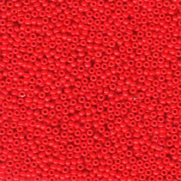 11-0407, Opaque Vermillion Red (28 grams) Miyuki