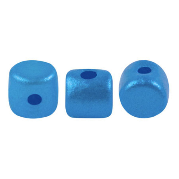 Minos Par Puca Beads, Chatoyant Sky Blue (5 grams/~100 beads)