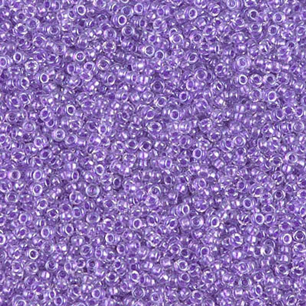 Miyuki 15-1531, Sparkling Purple-Lined Crystal (14 gr.)