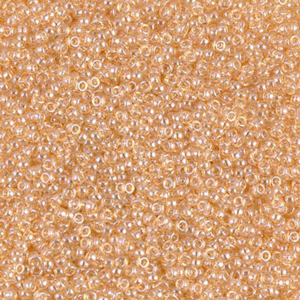 15-2439, Transparent Light Topaz Luster (14 gr.) Miyuki (Matches DB-0101)