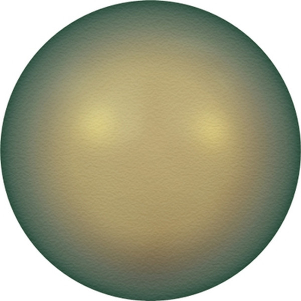 Swarovski 2mm Round Crystal Pearls, Antique Brass (Qty: 50)