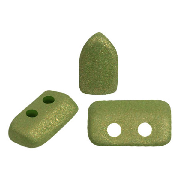 Piros par Puca Beads, Trendy Light Olive Matte (5 grams/~75 beads)