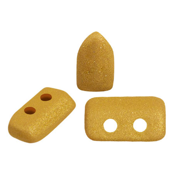 Piros par Puca Beads, Trendy Mustard Matte (5 grams/~75 beads)