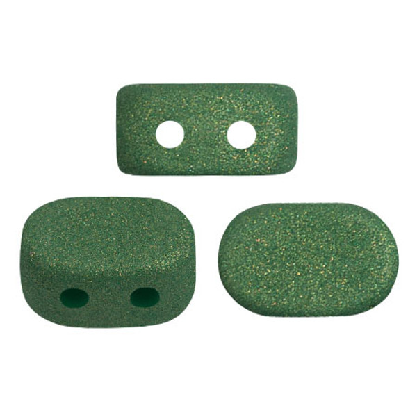 Lipsi par Puca Beads, Trendy Fern Green Matte (5 grams/~36 beads)