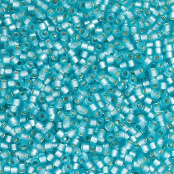 TOHO Aiko 11-2117, Translucent Silver-Lined Aqua (5 grams)