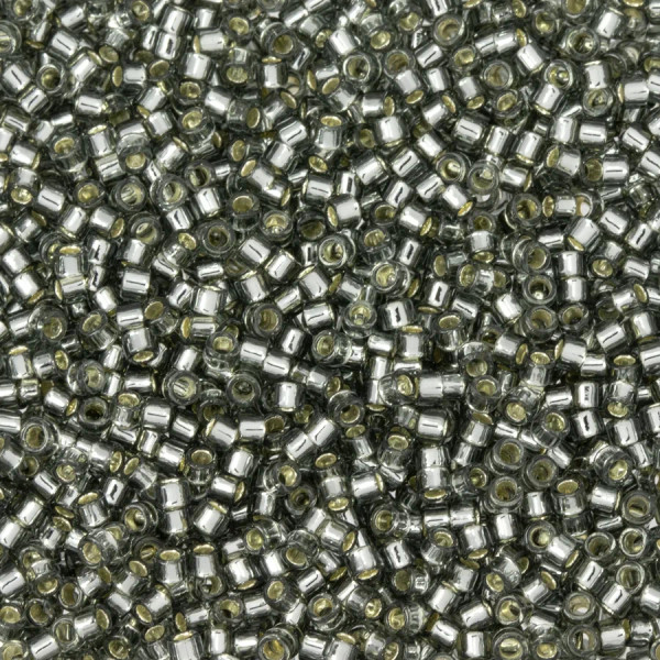 TOHO Aiko 11-29B, Transparent Silver-Lined Gray (5 grams)