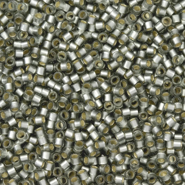 TOHO Aiko 11-29F, Frosted Silver-Lined Light Gray (5 grams)