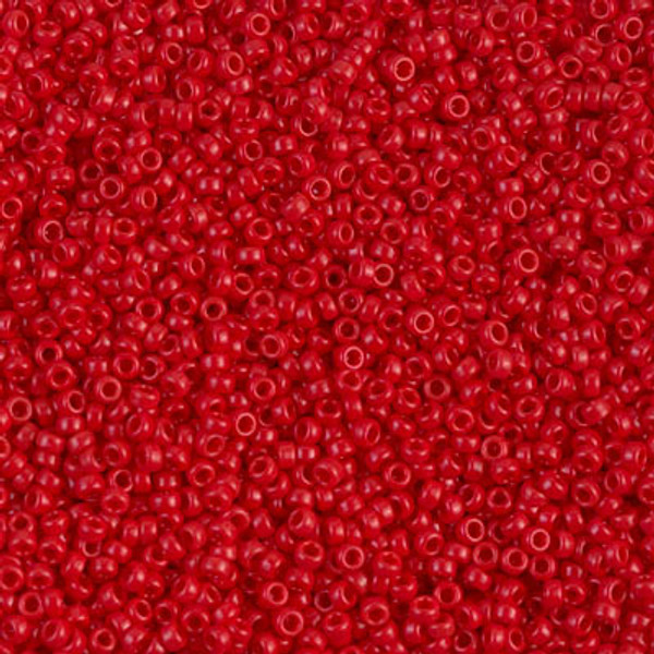 15-0408, Opaque Red (14 gr.) Miyuki (Matches DB-0723)