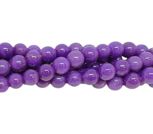 Phosphosiderite 5mm Smooth Rounds (15.5" strand, ~80 Beads)