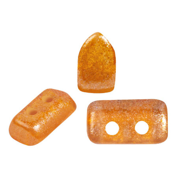 Piros par Puca Beads, Riviera Orange (5 grams/~75 beads)