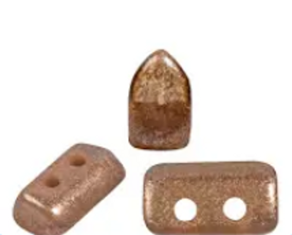 Piros par Puca Beads, Riviera Mocca (5 grams/~75 beads)