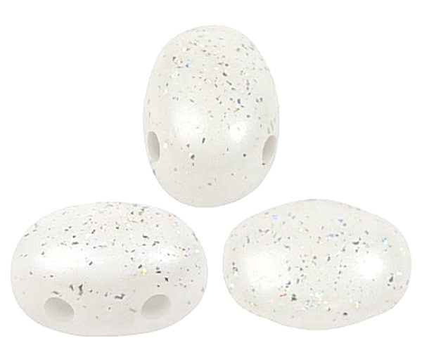 Samos par Puca Beads, Constellation White (Qty: 25)