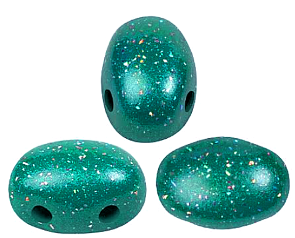 Samos par Puca Beads, Constellation Green (Qty: 25)