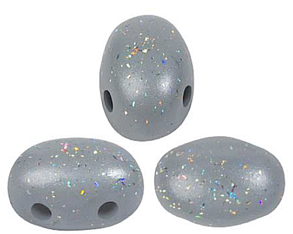 Samos par Puca Beads, Constellation Gray (Qty: 25)
