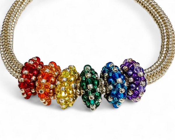 Satellites Bracelet Kit - Primary Rainbow