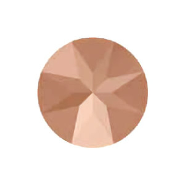Brilliance 14mm Rivoli, Crystal Rose Gold(Qty: 1)