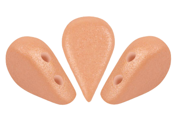 Amos par Puca Beads, Vogue Matte Orange Peach (Qty: 25)