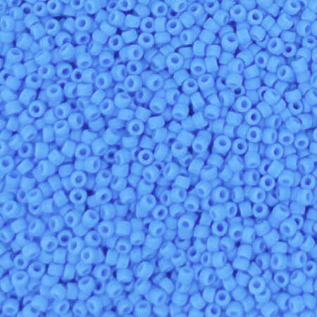 15-0043DF, Matte Opaque Cornflower (14 gr.) Toho