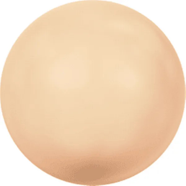 16mm Swarovski 5811 Pearls, Peach (Fuzz) (Qty: 2)