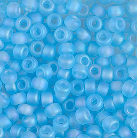 6-148FR, Matte Transparent Aqua AB (28 gr.) Miyuki 