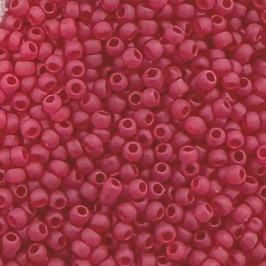 11-0005CF, Matte Transparent Ruby (28 gr.) Toho